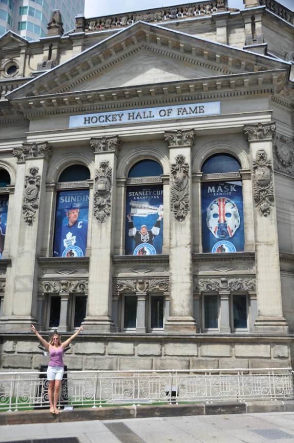 O famoso 'Hall of Fame' do Hochey, em Toronto, no Canadá